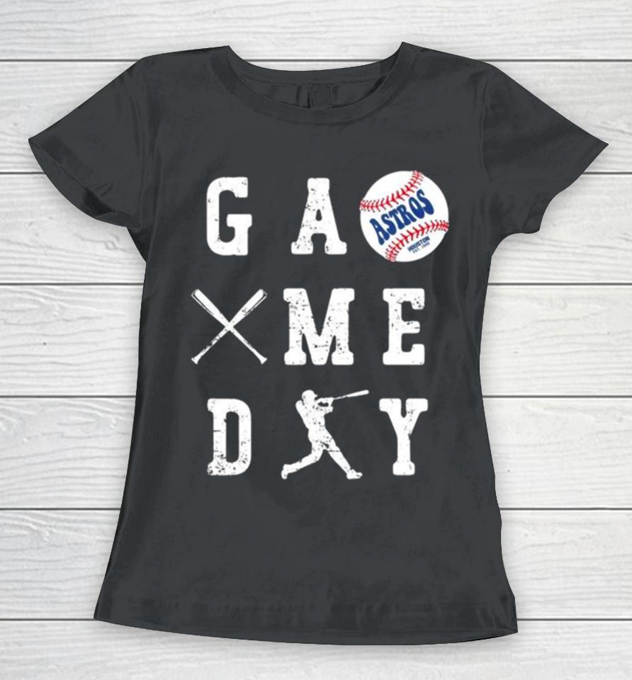 Game Day Baseball Houston Astros 2024 Women T-Shirt