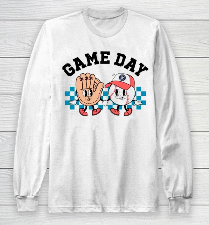Game Day Houston Astros Baseball Long Sleeve T-Shirt