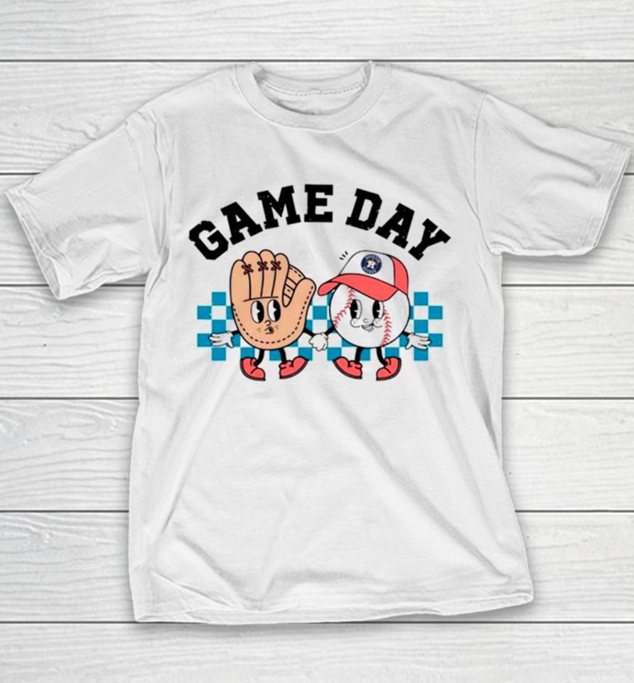 Game Day Houston Astros Baseball Youth T-Shirt