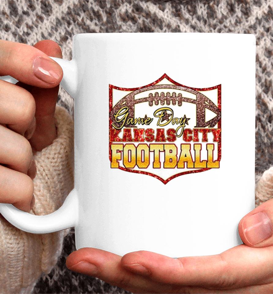 Game Day Kansas City Football Logo Coffee Mug