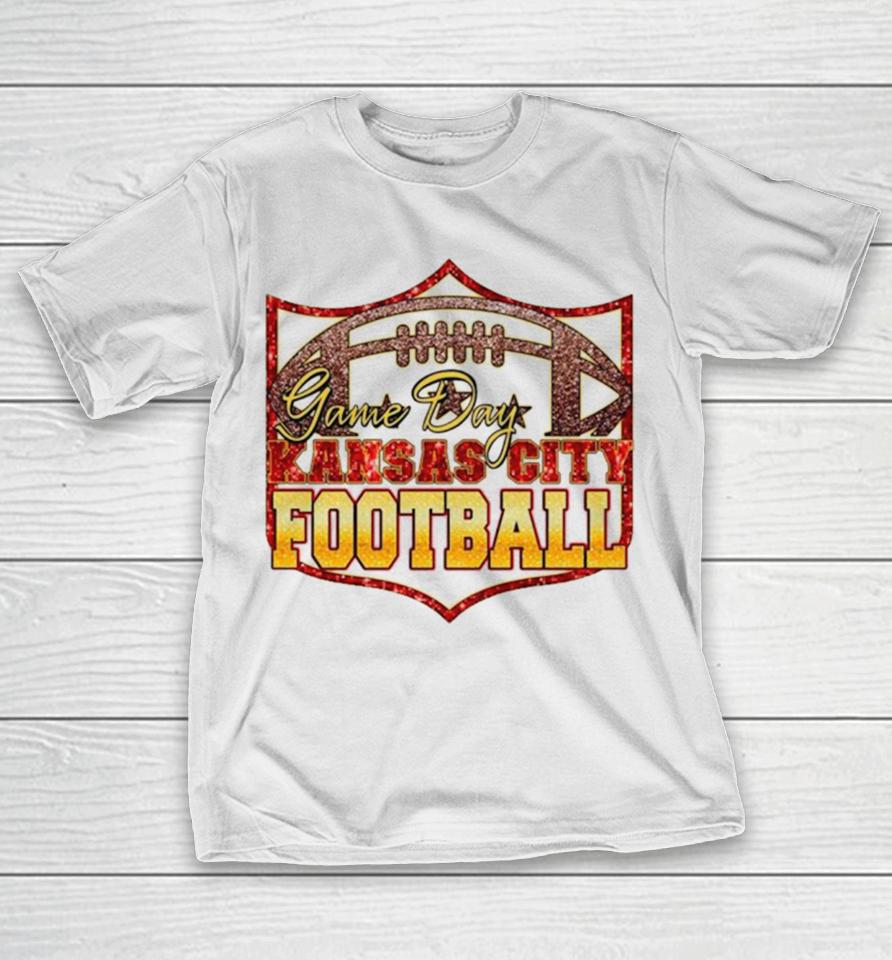 Game Day Kansas City Football Logo T-Shirt