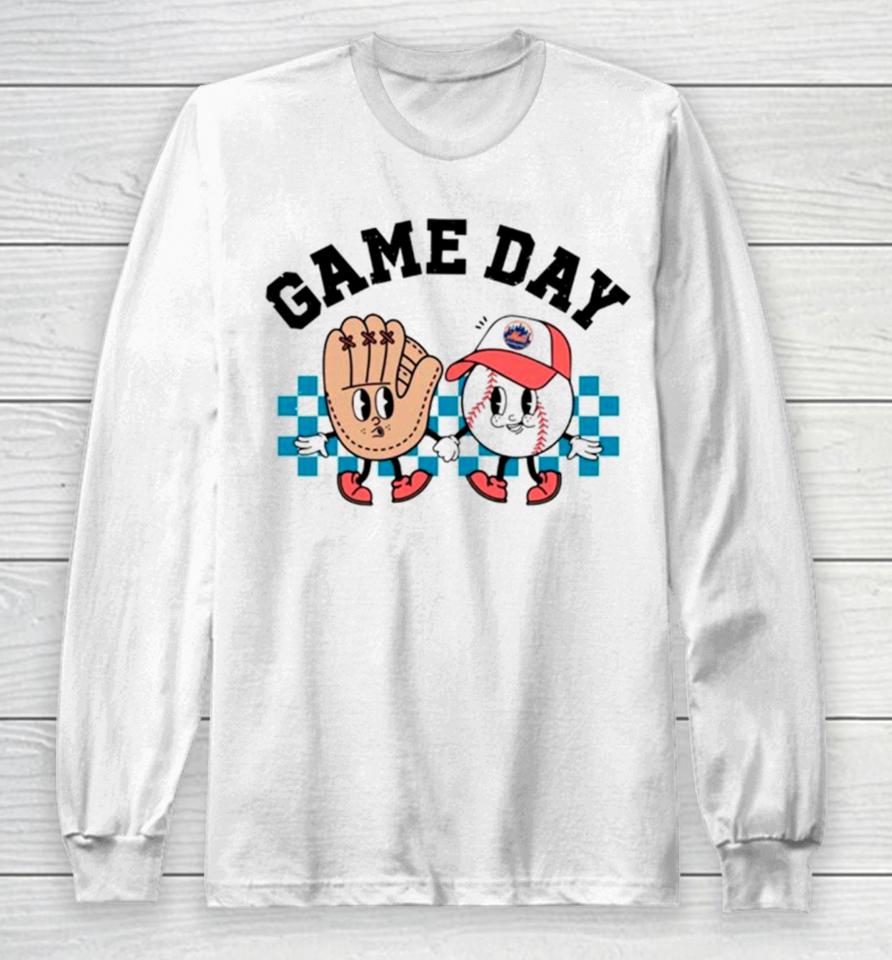 Game Day New York Mets Baseball Long Sleeve T-Shirt
