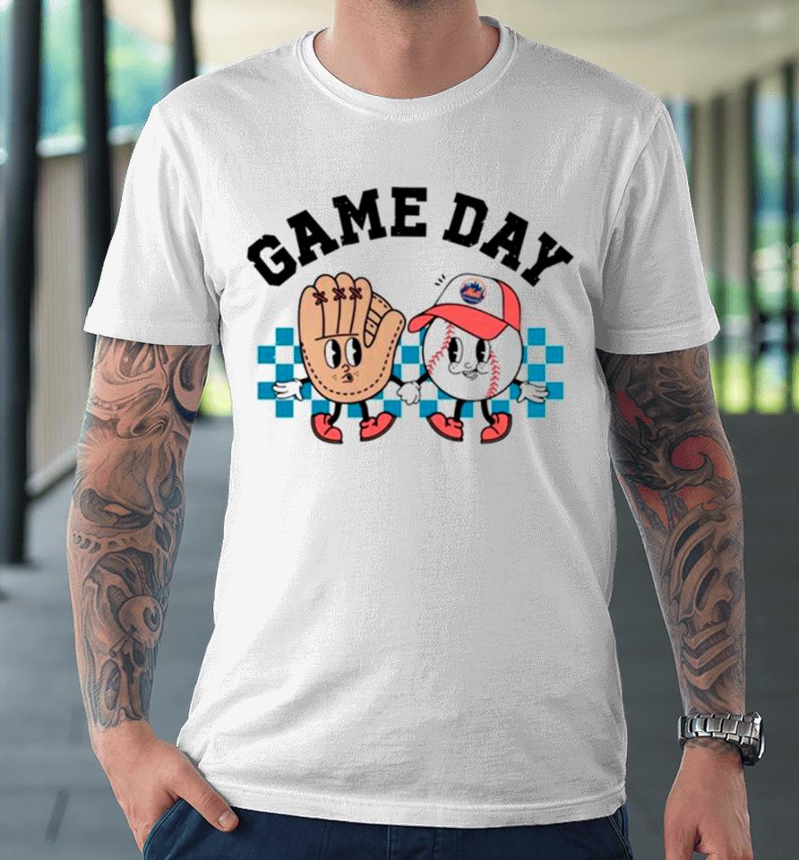 Game Day New York Mets Baseball Premium T-Shirt
