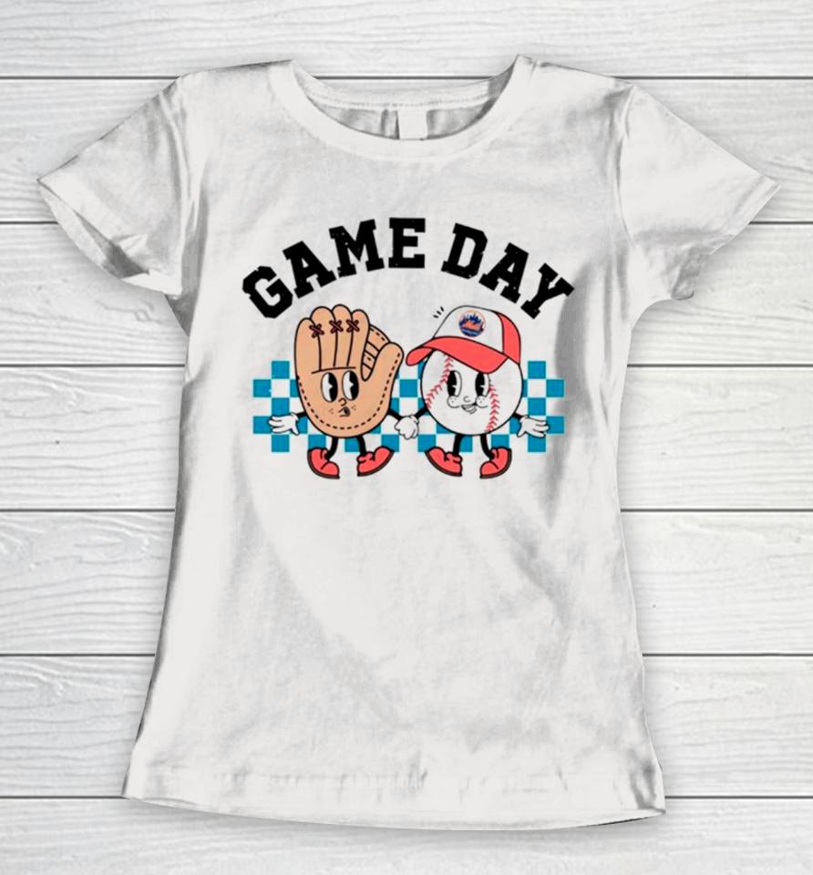 Game Day New York Mets Baseball Women T-Shirt