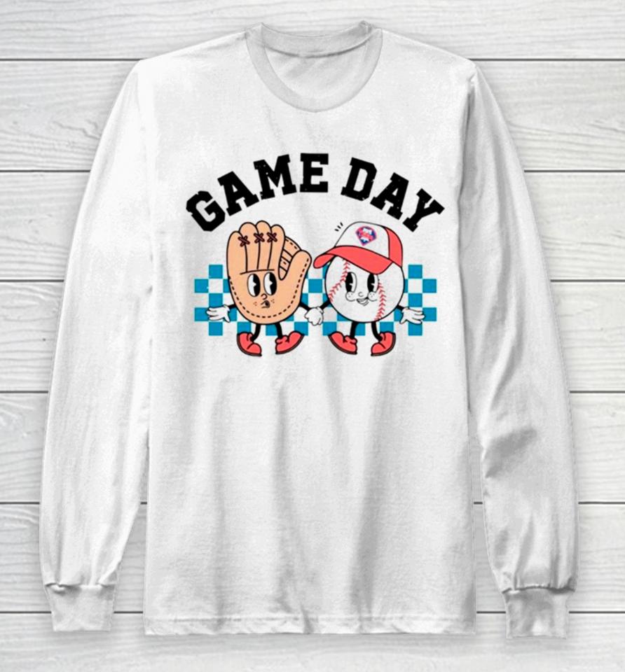 Game Day Philadelphia Phillies Baseball Long Sleeve T-Shirt