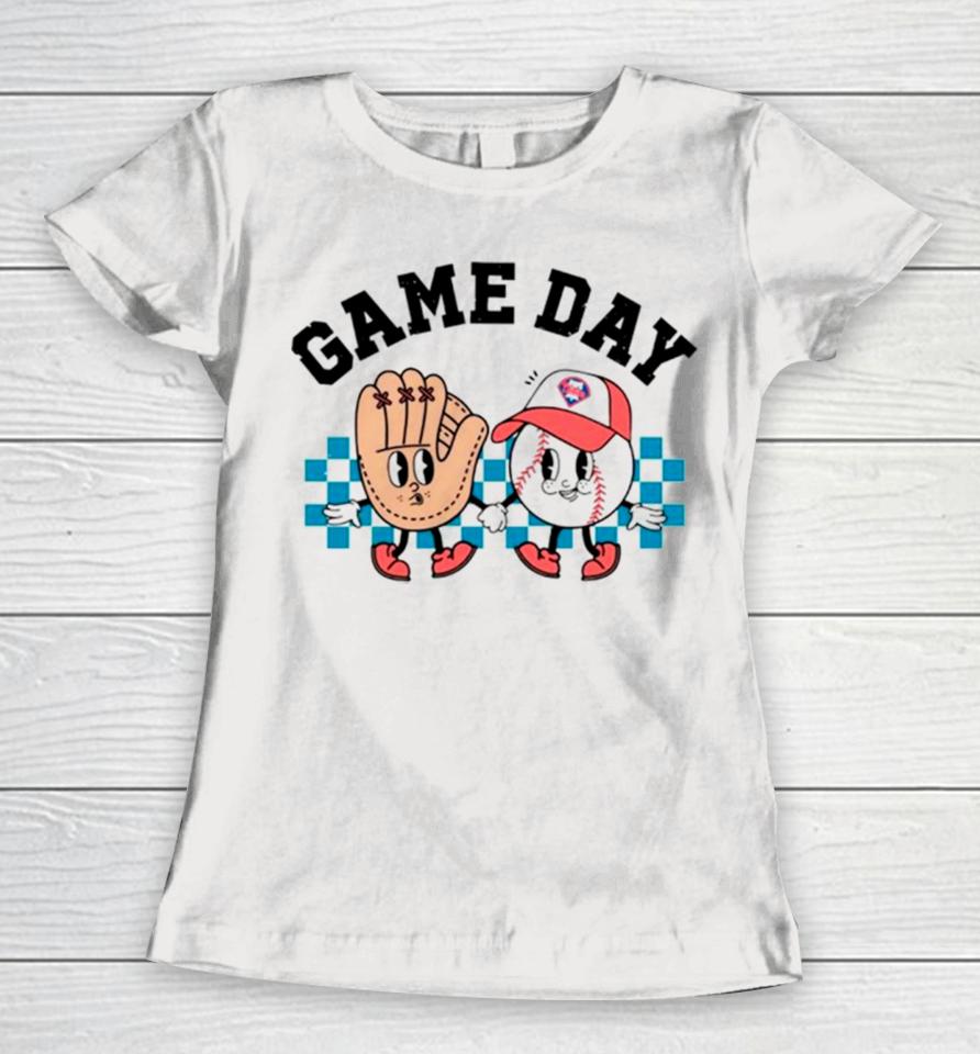 Game Day Philadelphia Phillies Baseball Women T-Shirt