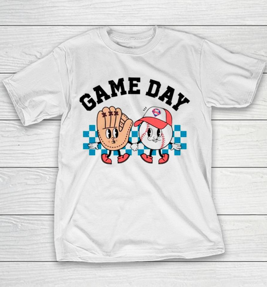 Game Day Philadelphia Phillies Baseball Youth T-Shirt