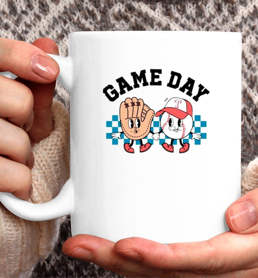 Game Day Texas Rangers Baseball Coffee Mug