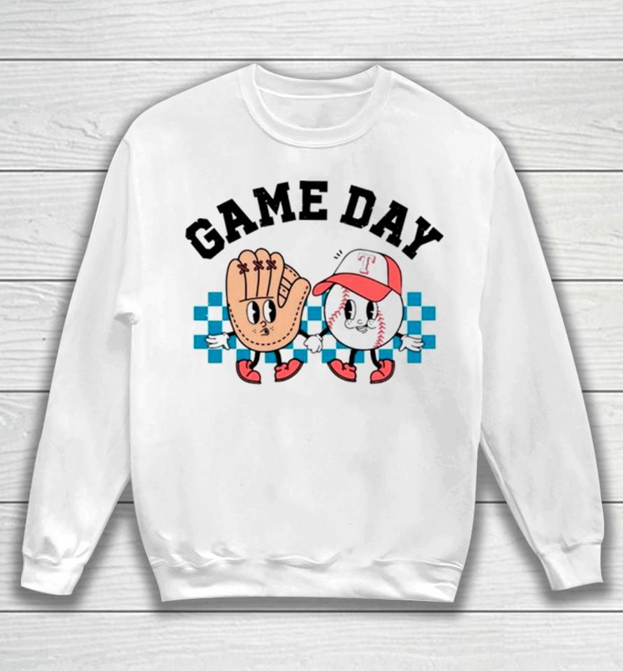 Game Day Texas Rangers Baseball Sweatshirt