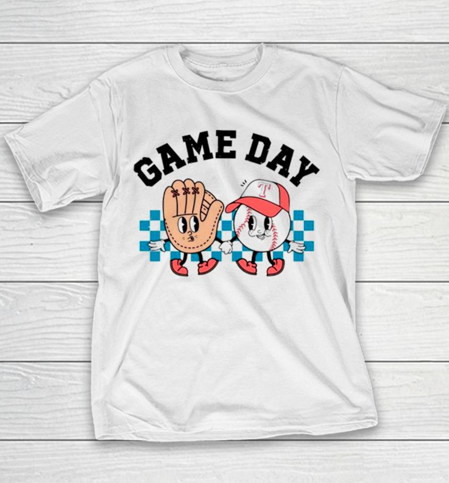 Game Day Texas Rangers Baseball Youth T-Shirt