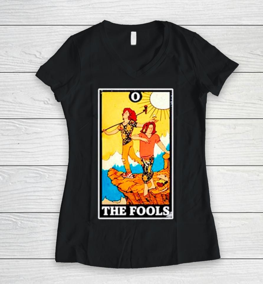 Game Grumps The Fools Tarot Women V-Neck T-Shirt