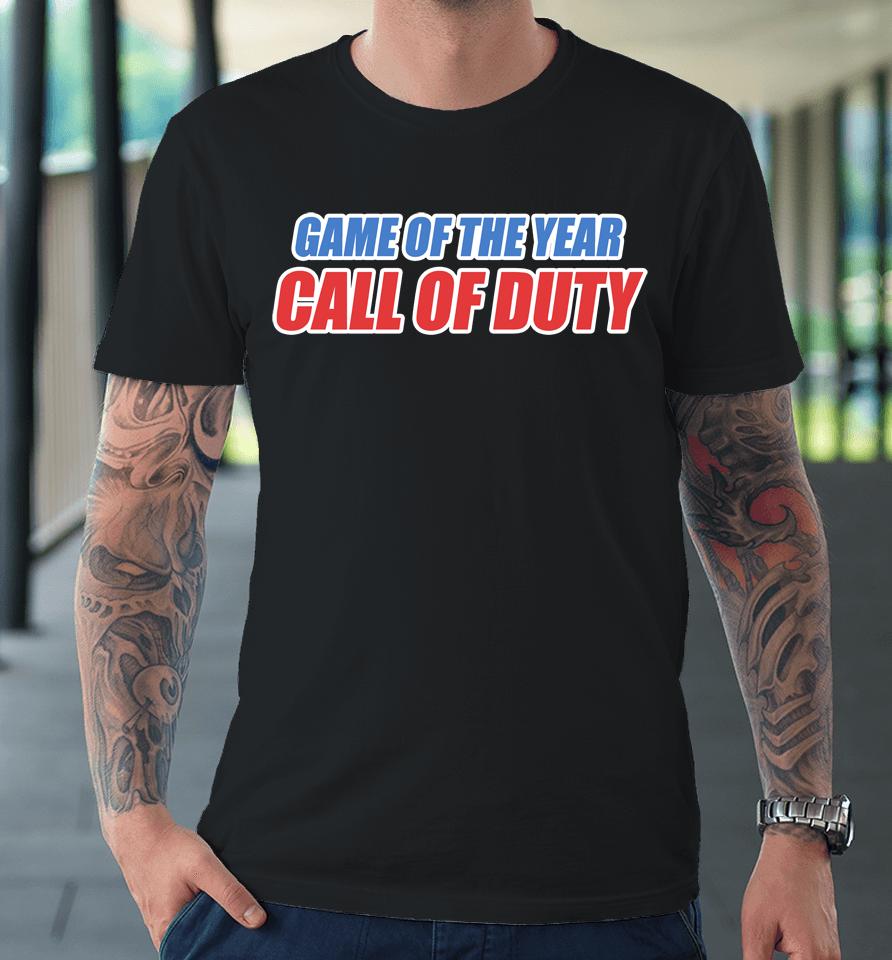 Game Of The Year Call Of Duty Premium T-Shirt