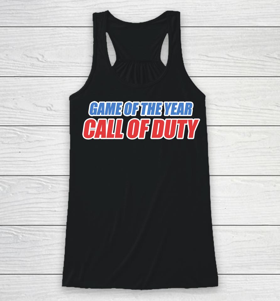 Game Of The Year Call Of Duty Racerback Tank