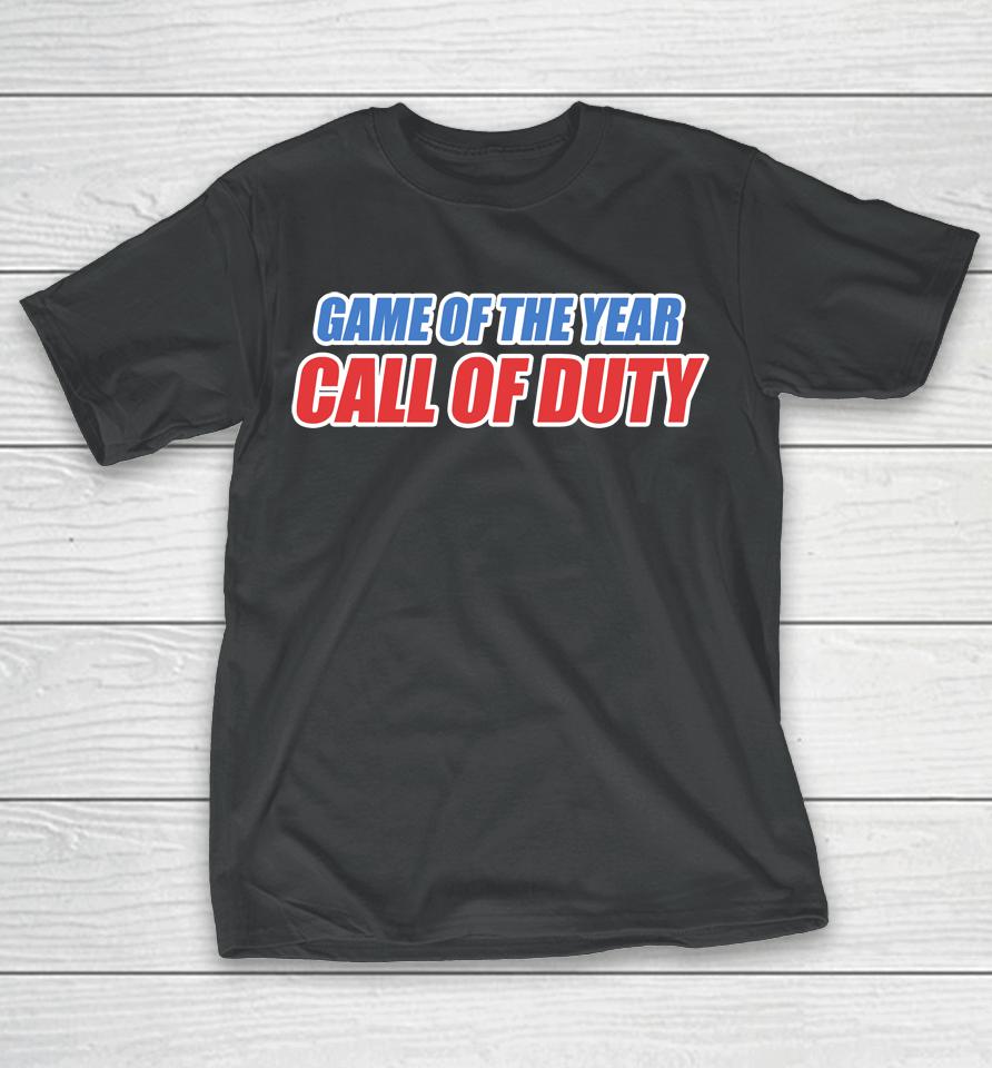 Game Of The Year Call Of Duty T-Shirt