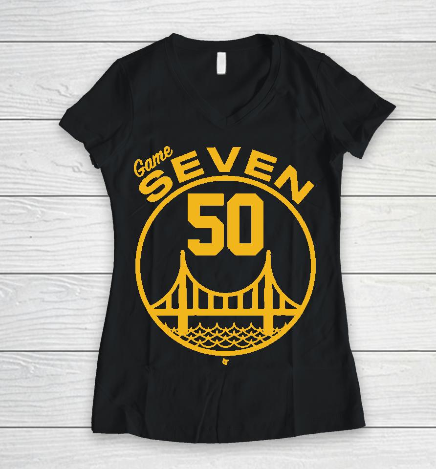 Game Seven Splash Women V-Neck T-Shirt
