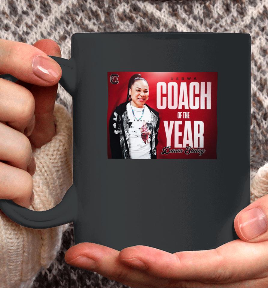 Gamecockwbb Coach Of The Year Dawn Staley Coffee Mug