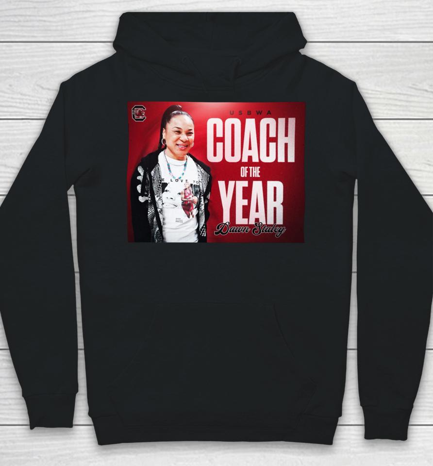 Gamecockwbb Coach Of The Year Dawn Staley Hoodie