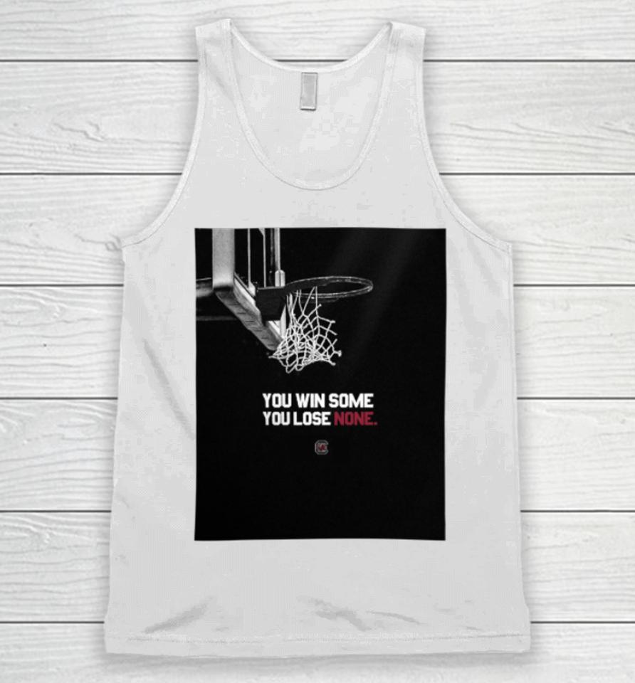 Gamecockwbb You Win Some You Lose None Unisex Tank Top