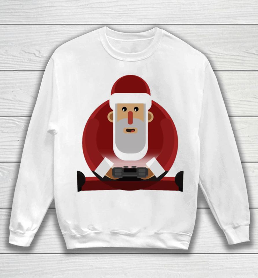 Gamer Funny Christmas Santa Gaming Video Game Novelty Sweatshirt