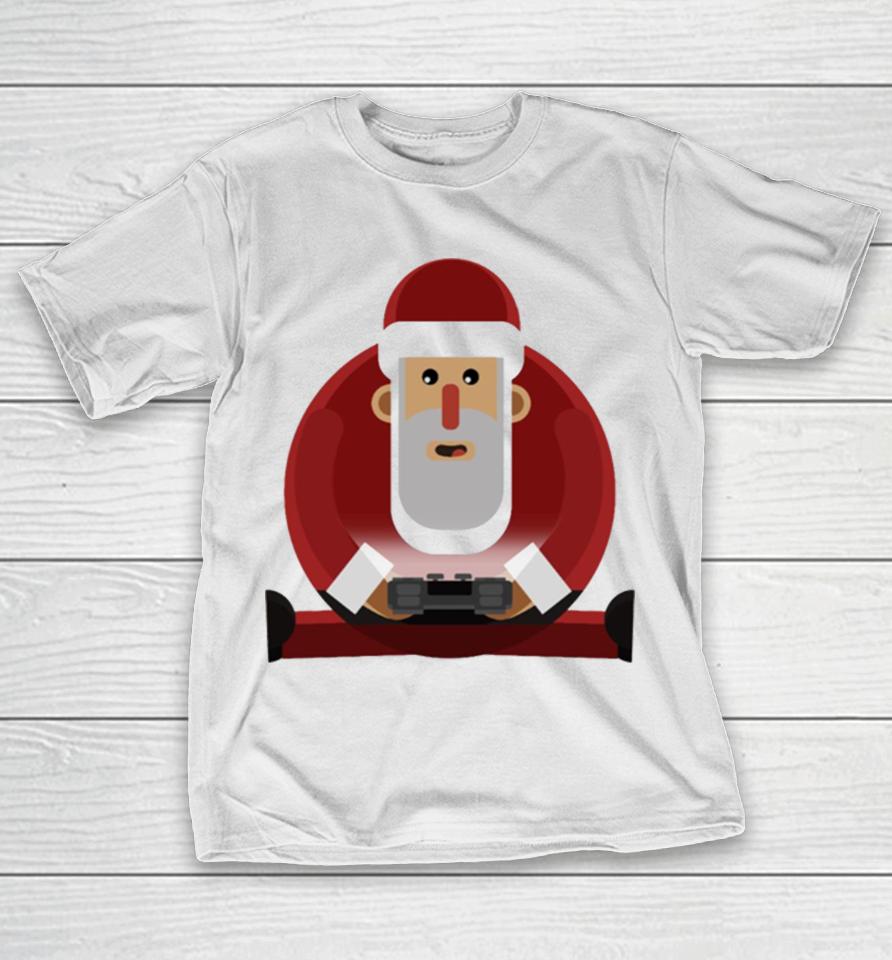 Gamer Funny Christmas Santa Gaming Video Game Novelty T-Shirt