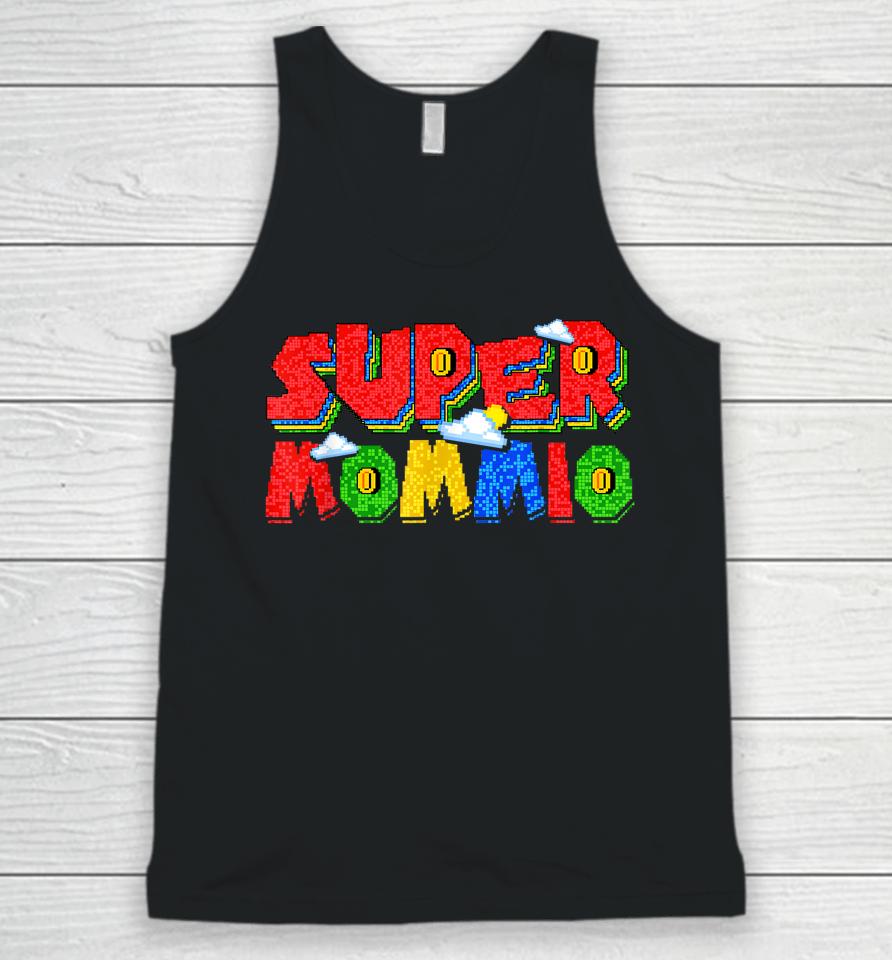 Gamer Mommio Super Mom Mother's Day Funny Gift From Kids Unisex Tank Top