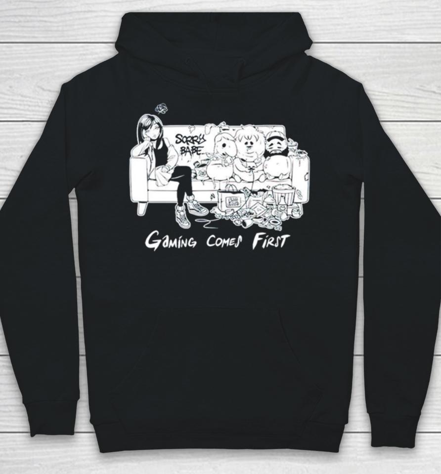 Gaming Comes First Hoodie