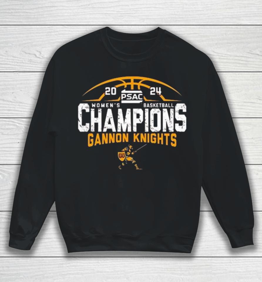 Gannon University Women’s Basketball 2024 Psac Tournament Champions Sweatshirt