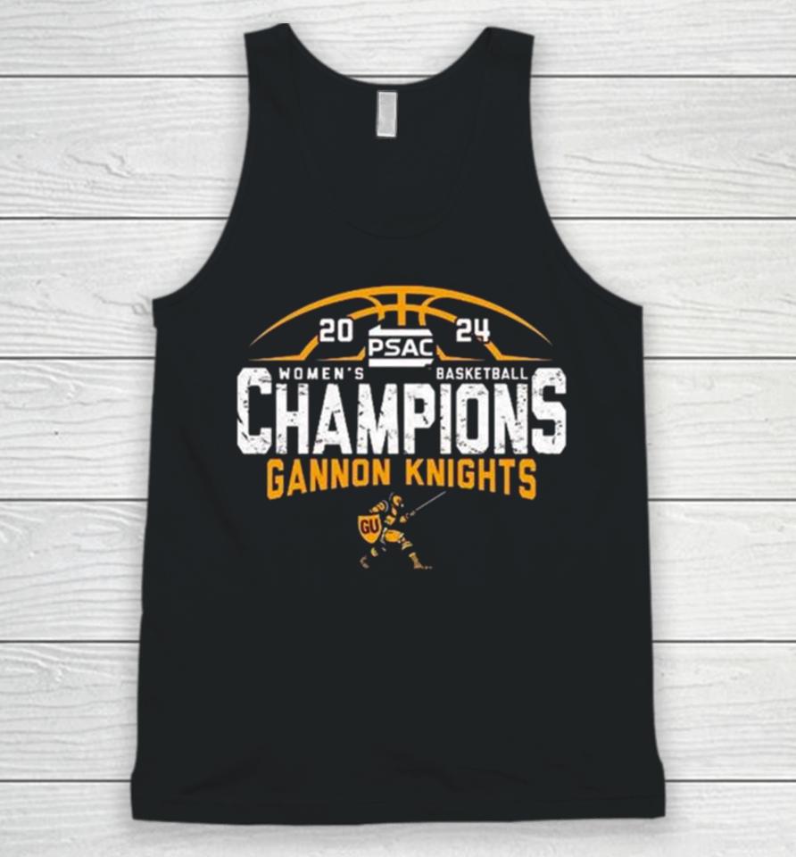 Gannon University Women’s Basketball 2024 Psac Tournament Champions Unisex Tank Top