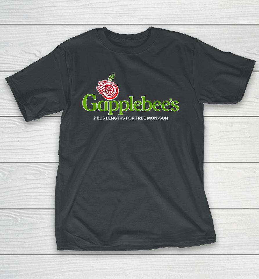 Gapplebee's Drag Racing Car T-Shirt