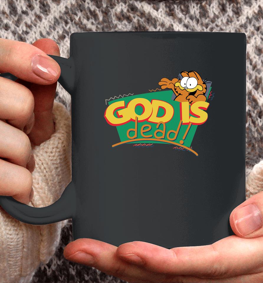 Garfield God Is Dead Coffee Mug