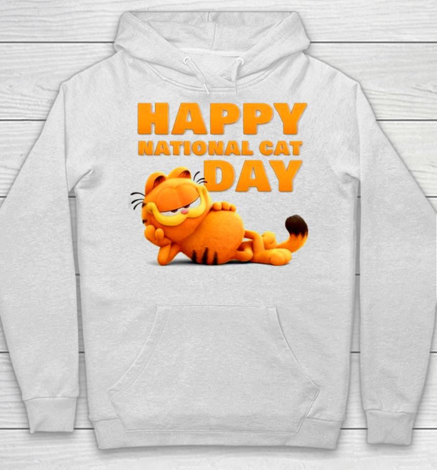 Garfield Happy National Cat Day 2023 Hoodie