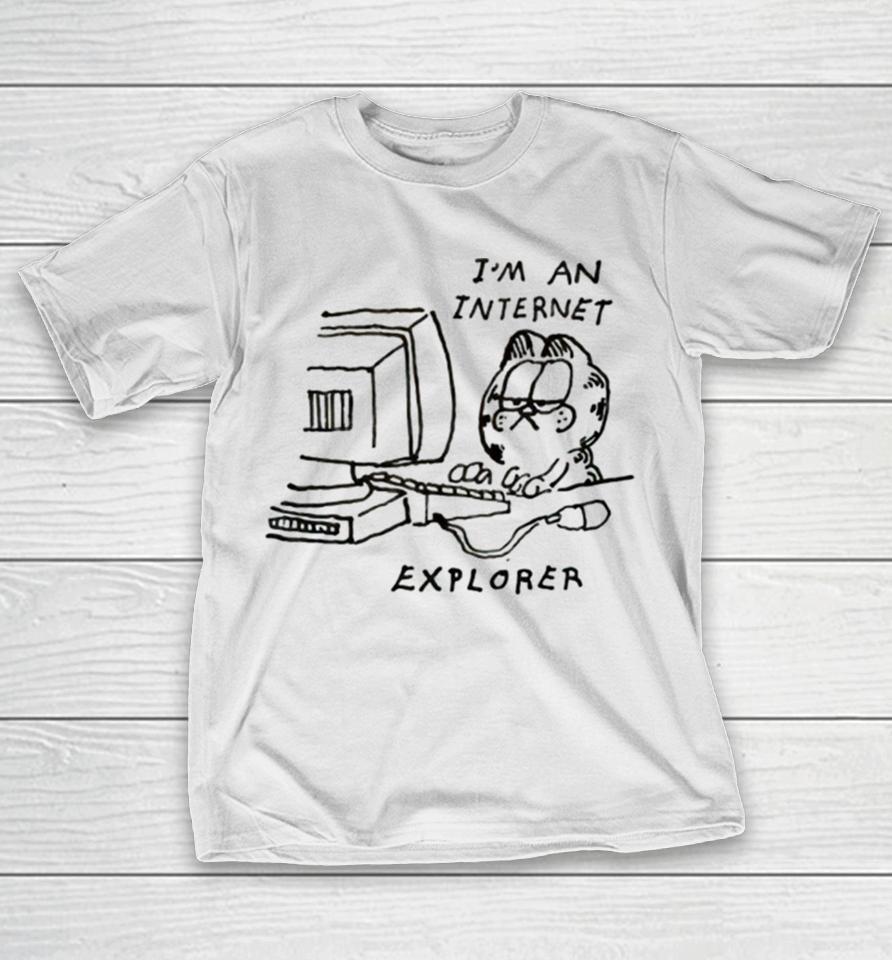 Garfield I’m An Internet Explorer T-Shirt