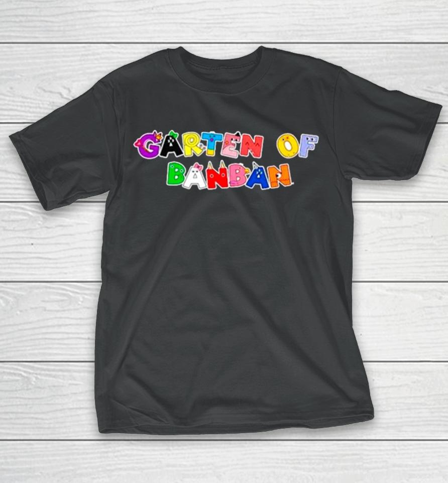 Garten Of Ban Character Letters T-Shirt
