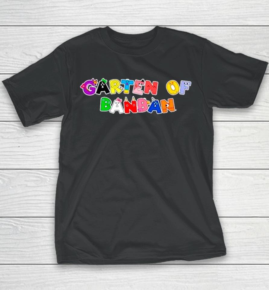 Garten Of Ban Character Letters Youth T-Shirt