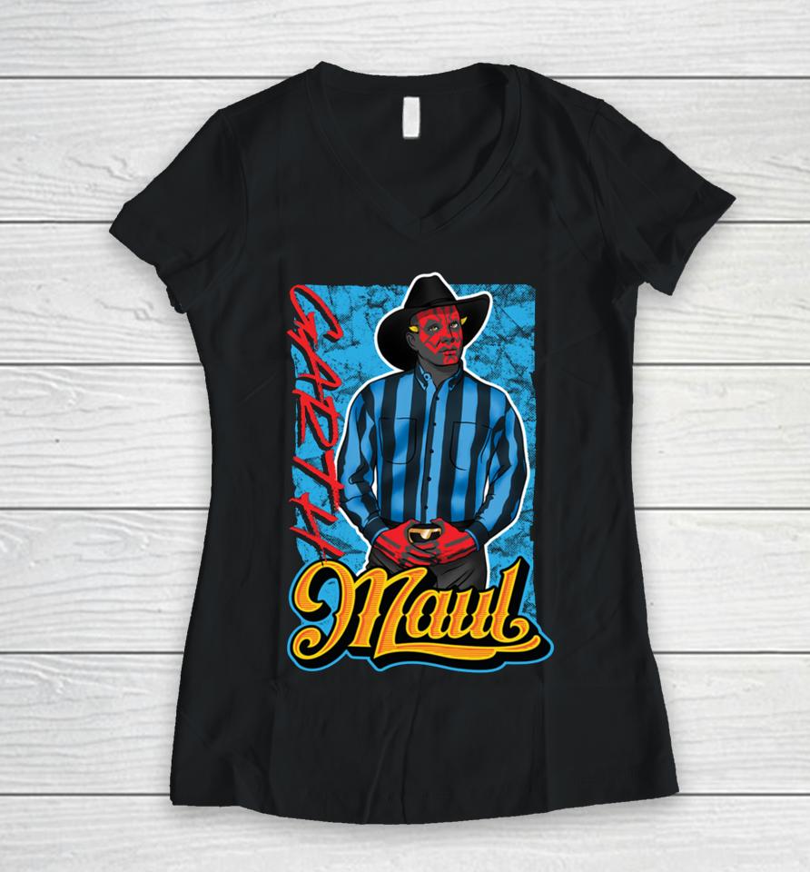 Garth Maul Women V-Neck T-Shirt