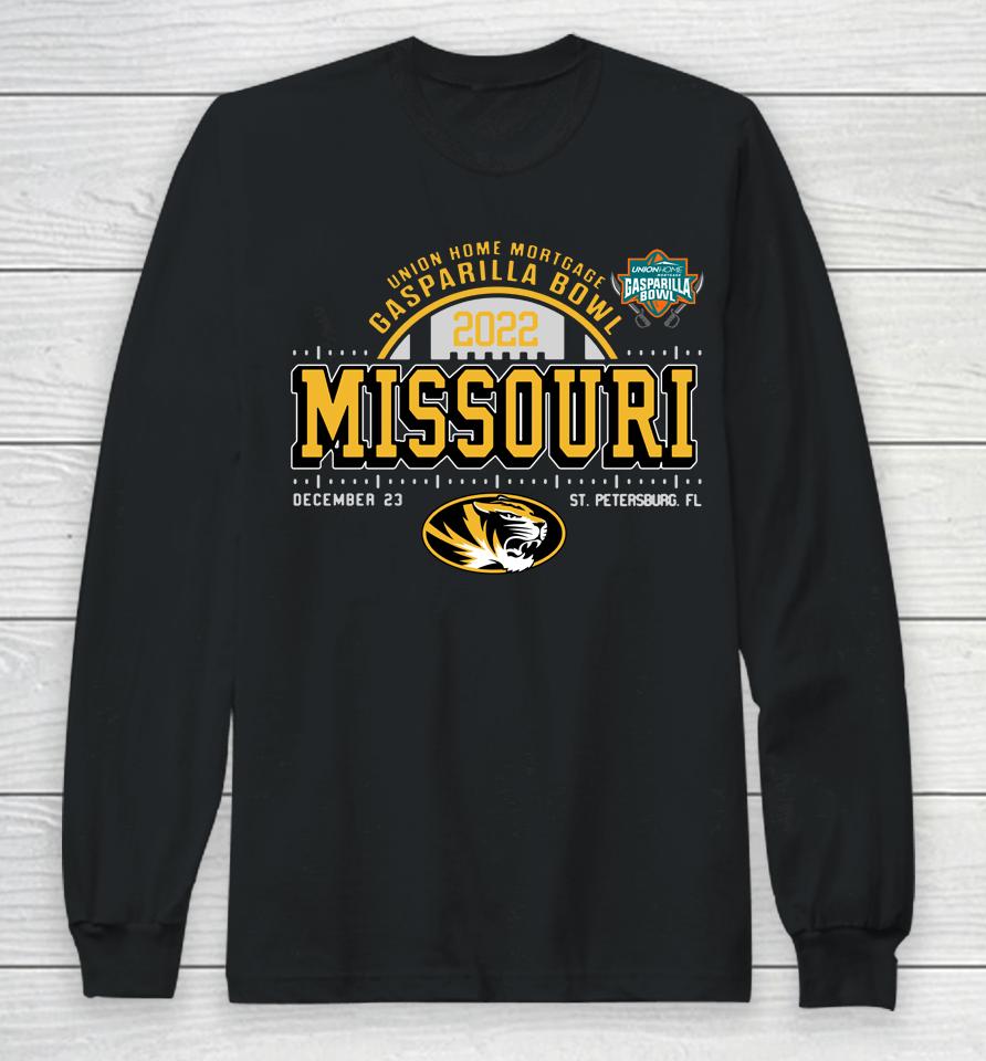 Gasparilla Bowl Shop Missouri Tigers 2022 Playoff Football Long Sleeve T-Shirt