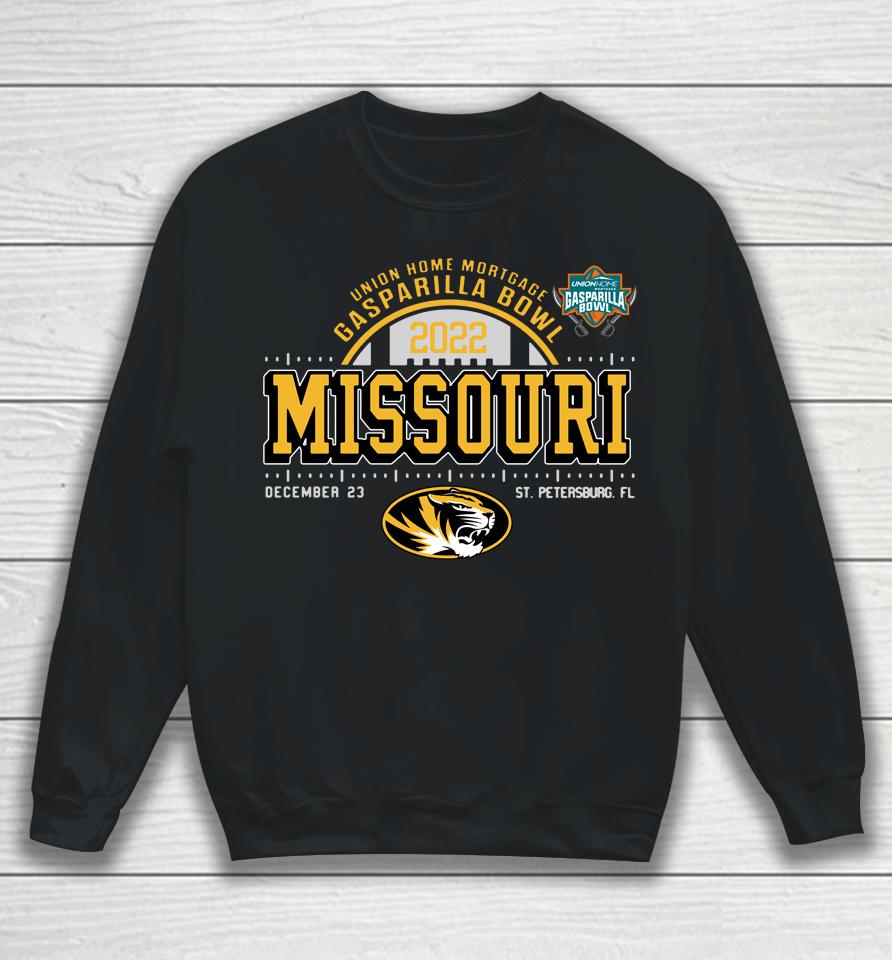 Gasparilla Bowl Shop Missouri Tigers 2022 Playoff Football Sweatshirt