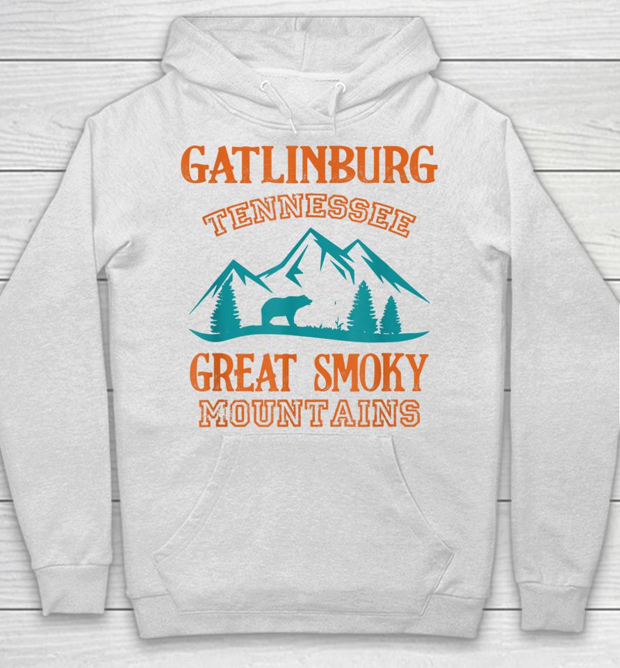 Gatlinburg Tennessee Great Smoky Mountains Souvenirs Bear Hoodie