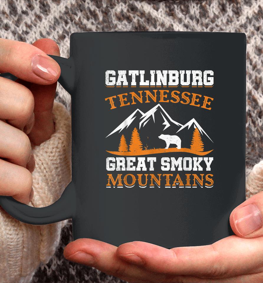 Gatlinburg Tennessee Great Smoky Mountains Souvenirs Bear Coffee Mug