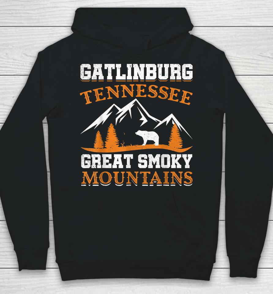 Gatlinburg Tennessee Great Smoky Mountains Souvenirs Bear Hoodie