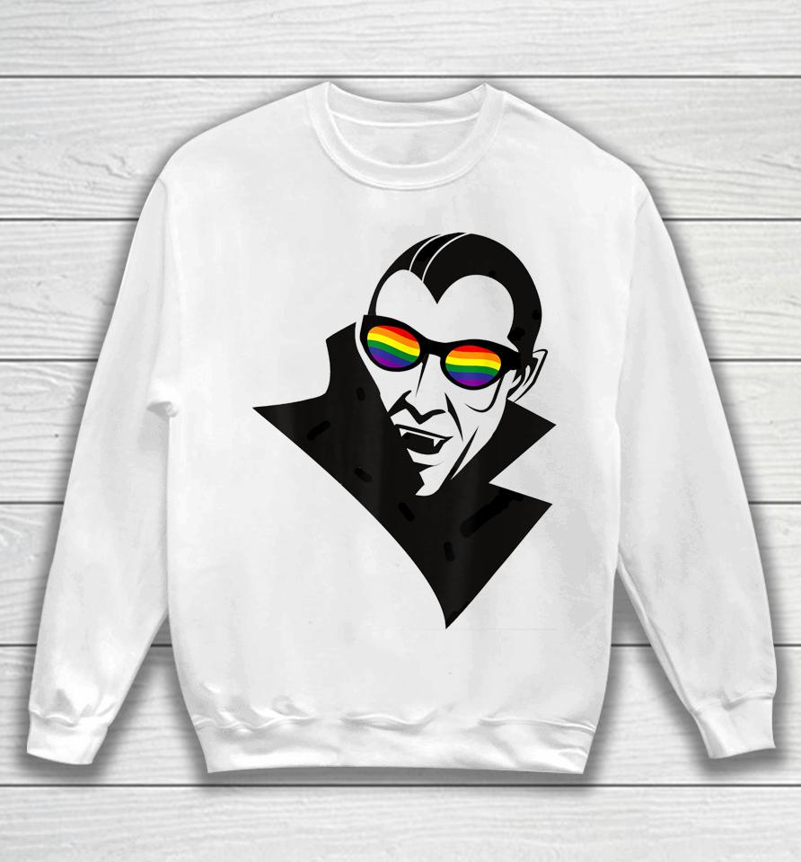 Gay Dracula Lgbt Pride Shirt Sweatshirt