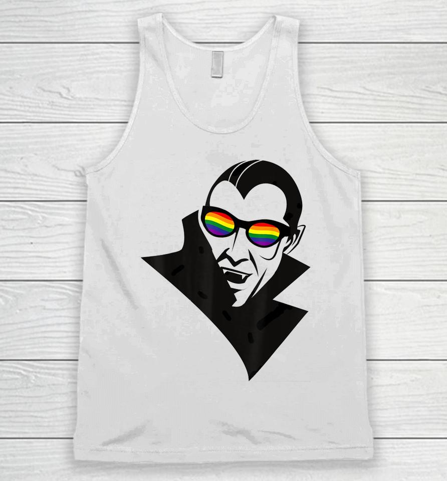Gay Dracula Lgbt Pride Shirt Unisex Tank Top