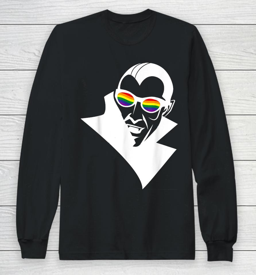 Gay Dracula Lgbt Pride Long Sleeve T-Shirt
