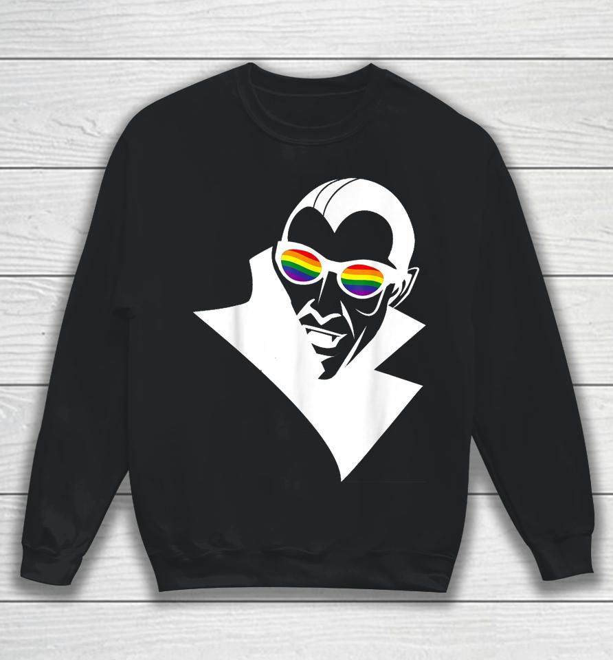 Gay Dracula Lgbt Pride Sweatshirt