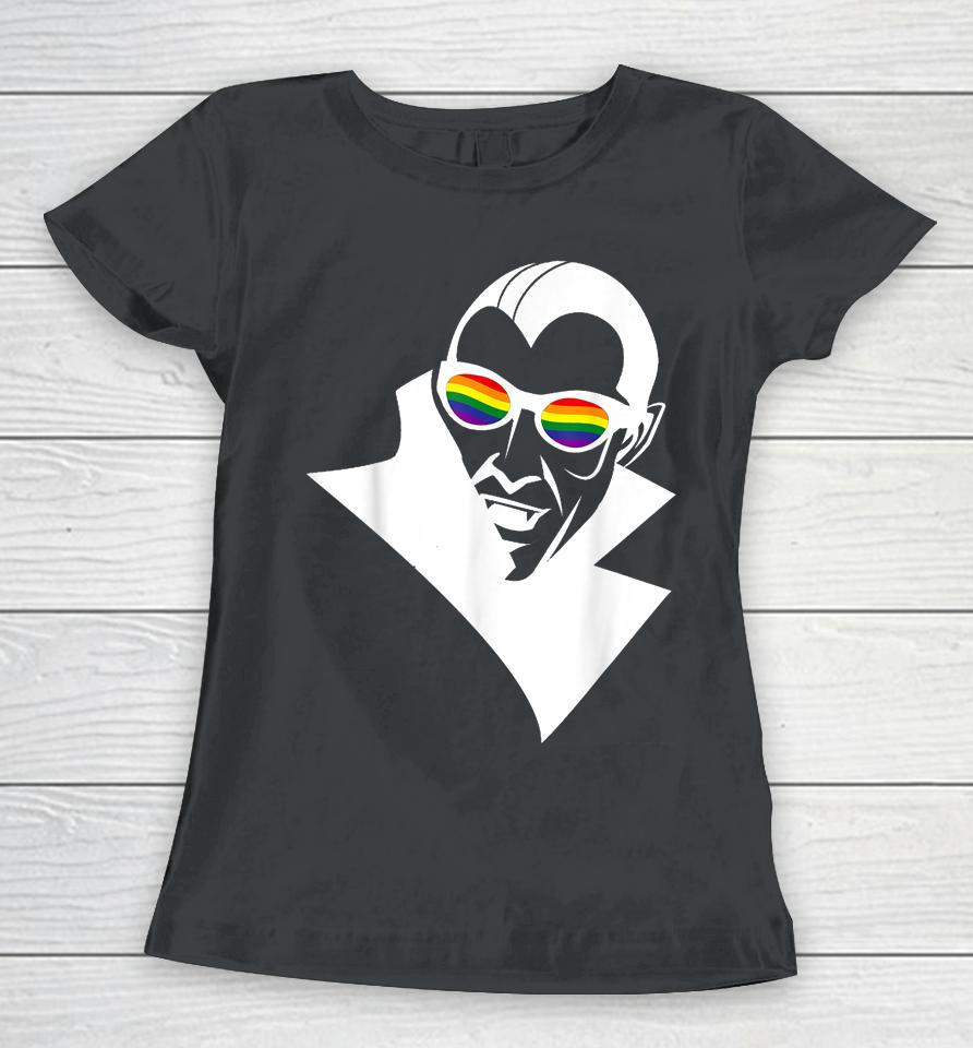 Gay Dracula Lgbt Pride Women T-Shirt