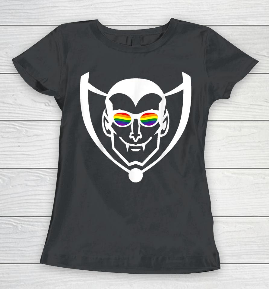 Gay Dracula Lgbt Pride Women T-Shirt