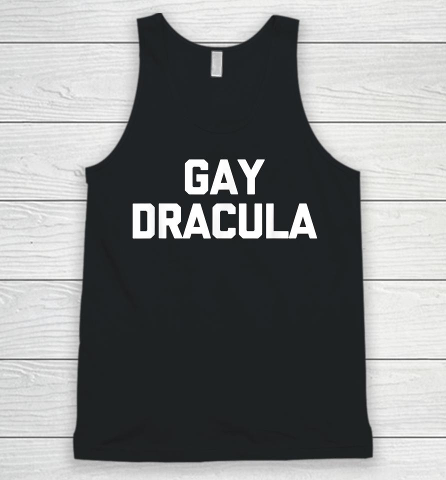 Gay Dracula Unisex Tank Top