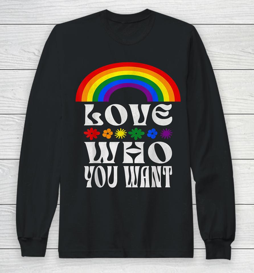 Gay Pride Month Love Lgbt Pride Month Transgender Lesbian Long Sleeve T-Shirt