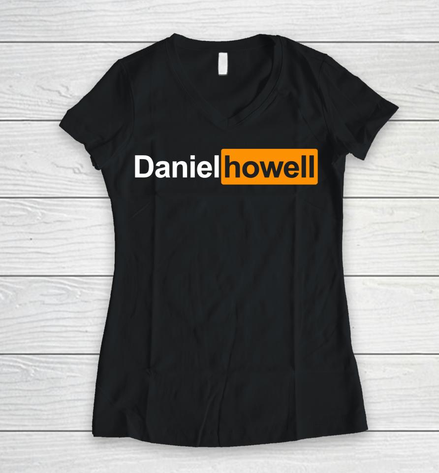 Gaybombyx Daniel Howell Women V-Neck T-Shirt