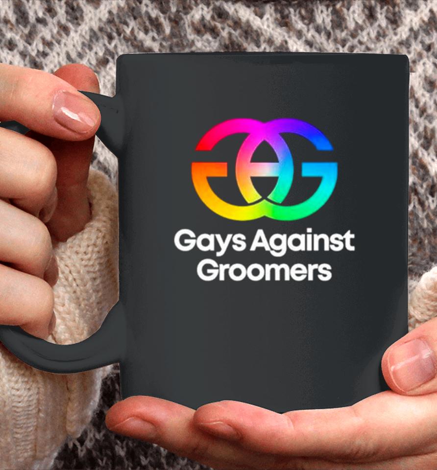 Gays Against Groomers Gag Logo Coffee Mug